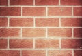 Vintage bricks grunge textured cut horizontal background