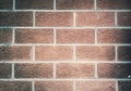 Vintage bricks grunge textured cut horizontal background