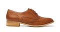 Brown Brogue Royalty Free Stock Photo