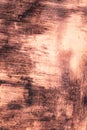 Brown brush stroke painted abstract metal plate texture and background. Royalty Free Stock Photo