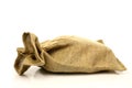 Brown burlap sack Royalty Free Stock Photo