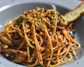 Brown Butter Spaghetti Aglio Olio