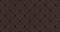 Brown buttoned leather pattern