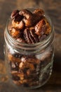 Brown Candied Caramelized Nuts