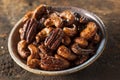 Brown Candied Caramelized Nuts