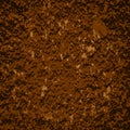 Brown canvas plastered wall background texture Royalty Free Stock Photo