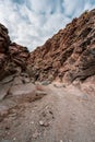 Brown Canyon Walls of the Upper Burro Mesa Pouroff Trail Royalty Free Stock Photo