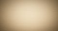 Brown cardboard texture with horizontal corrugations and faint lines. The surface Royalty Free Stock Photo