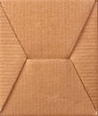 Brown cardboard texture. recycled paper background Royalty Free Stock Photo