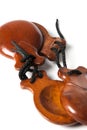 Brown Castanets Royalty Free Stock Photo