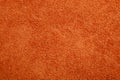 Brown chamois texture, soft background. Royalty Free Stock Photo