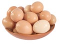 Brown chicken eggs