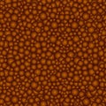 Brown chocolate circles background