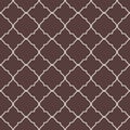 Brown chocolate colored mughal seamless pattern