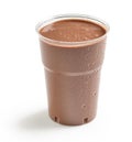 Brown chocolate milkshake Royalty Free Stock Photo