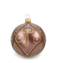 Brown christmas ornament