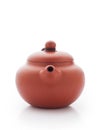 brown clay teapot Royalty Free Stock Photo