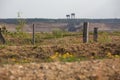 Brown coal open cast mining hambach germany Royalty Free Stock Photo