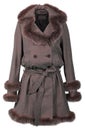 Brown coat