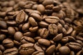 Brown coffee closeup