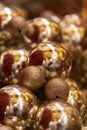 Brown color ball for Christmas decoration