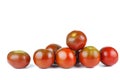 Brown color tomato isolate on white background