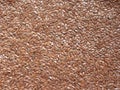 Brown color whole Flax seeds