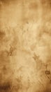 Brown colored paper background, AI generative grunge texture