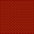 Brown colorful brick wall abstract background with light geometric texture pattern seamless vector illustration art flat design Royalty Free Stock Photo