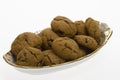Brown Cookies with raisins Royalty Free Stock Photo