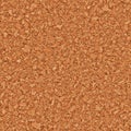 Brown cork board seamless texture background Royalty Free Stock Photo