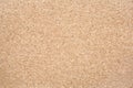 Brown cork board texture, top view. Natural material, natural background. Royalty Free Stock Photo