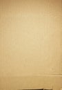 Brown corrugated cardboard, background texture . Royalty Free Stock Photo