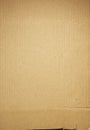 Brown corrugated cardboard, background texture . Royalty Free Stock Photo