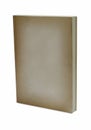 Brown cover book isolated Royalty Free Stock Photo