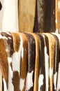 Brown cow fur background Royalty Free Stock Photo