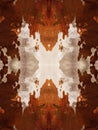 Brown Cow Hide Pattern Royalty Free Stock Photo
