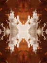 Brown Cow Hide Pattern Royalty Free Stock Photo