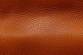 brown cow leather texture with seamless pattern. Natural genuine animal skin background Royalty Free Stock Photo