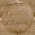 Brown Crackle Paint. Worn Marble Texture. Antique Royalty Free Stock Photo