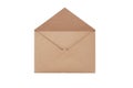 Brown craft envelope Royalty Free Stock Photo