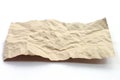 Brown crumpled paper texture