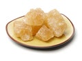 Brown Crystal Sugar Royalty Free Stock Photo