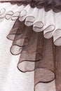 Brown curtain background