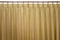 Brown curtains