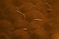 Brown curve brush stroke texture background