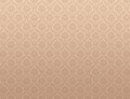 Brown damask pattern background