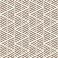 Brown diagonal lines on white background. Seamless pattern with slanted strokes. Hash stroke motif. Vector art