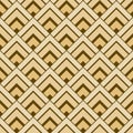 Brown Diamond Shape Seamless Geometric Pattern