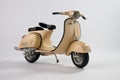 Brown diecast scooter Royalty Free Stock Photo